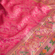 Pink Banarasi Silk Saree